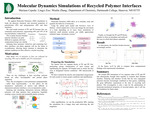 Molecular Dynamics Simulations of Recycled Polymer Interfaces