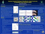 Optimal Surgical Plating of Mandibular Angle Fractures: A Validated Finite Element Model by Brett Seeley-Hacker